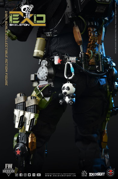 エグゾスーツ エグゾスケルトン アーマースーツ テスト-03 パンダ ディビジョン スタンダード