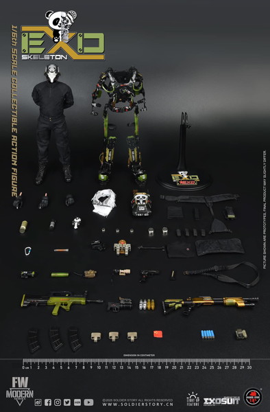 エグゾスーツ エグゾスケルトン アーマースーツ テスト-03 パンダ ディビジョン スタンダード