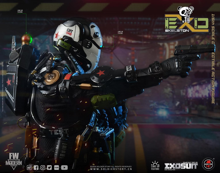 エグゾスーツ エグゾスケルトン アーマースーツ テスト-03 パンダ ディビジョン スタンダード