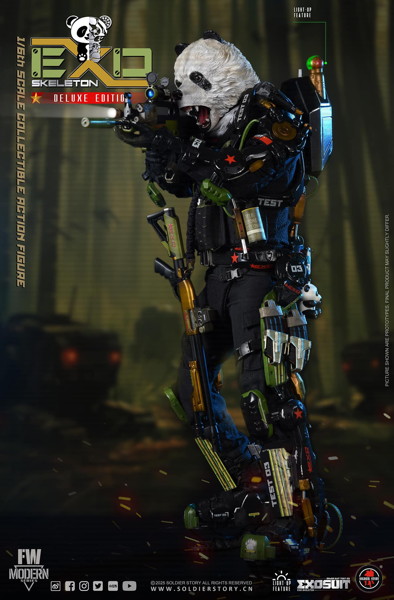 エグゾスーツ エグゾスケルトン アーマースーツ テスト-03 パンダ ディビジョン DX