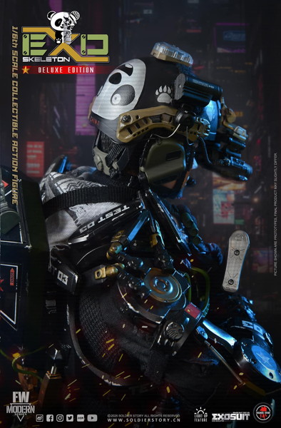 エグゾスーツ エグゾスケルトン アーマースーツ テスト-03 パンダ ディビジョン DX