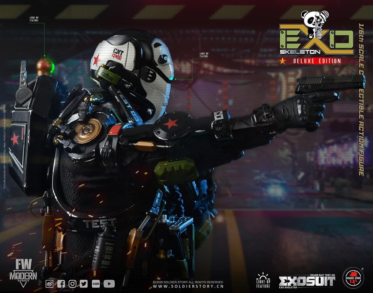 エグゾスーツ エグゾスケルトン アーマースーツ テスト-03 パンダ ディビジョン DX