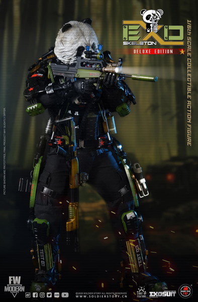 エグゾスーツ エグゾスケルトン アーマースーツ テスト-03 パンダ ディビジョン DX