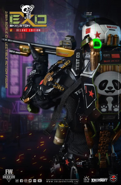 エグゾスーツ エグゾスケルトン アーマースーツ テスト-03 パンダ ディビジョン DX