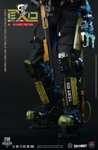 エグゾスーツ エグゾスケルトン アーマースーツ テスト-03 パンダ ディビジョン DX
