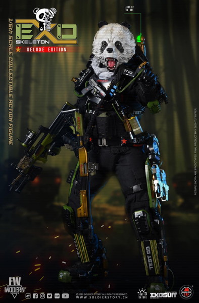エグゾスーツ エグゾスケルトン アーマースーツ テスト-03 パンダ ディビジョン DX