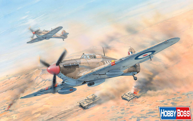 81780 1/48 イギリス空軍 ハリケーンMk.IID/TROP