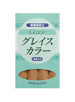 8619 グレイスカラー単色4本入 きつね色