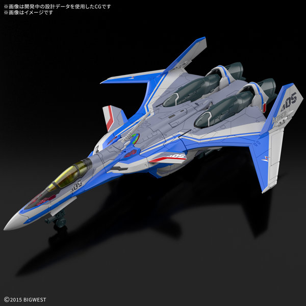 HG 1/100 VF-31J ジークフリード （ハヤテ・インメルマン機）