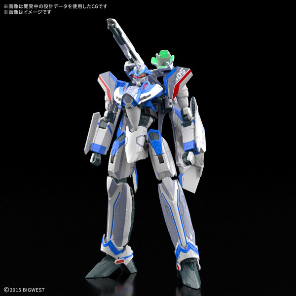 HG 1/100 VF-31J ジークフリード （ハヤテ・インメルマン機） デラックスセット