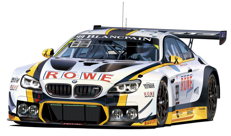 PN24001 NUNU 1/24 レーシングシリーズ BMW M6 GT3 2016 スパ24時間レース ウィナー