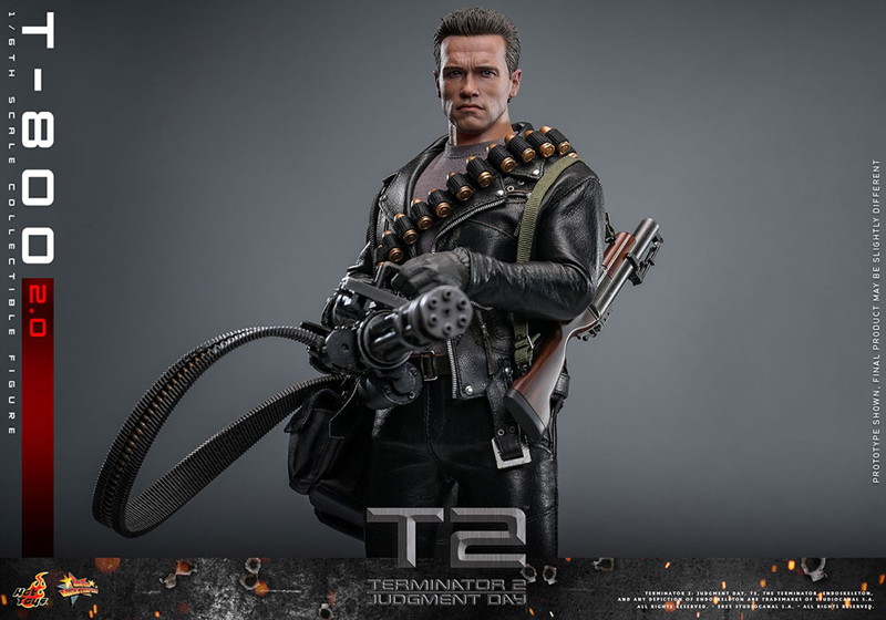 【ムービー・マスターピース】『ターミネーター2』1/6スケールフィギュア T-800（2.0版）