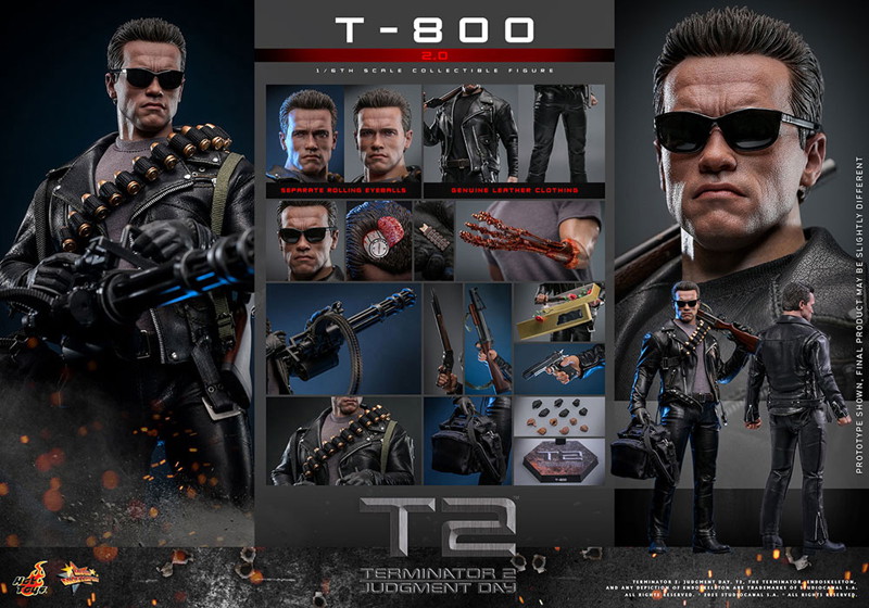 【ムービー・マスターピース】『ターミネーター2』1/6スケールフィギュア T-800（2.0版）