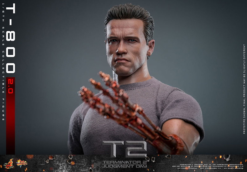 【ムービー・マスターピース】『ターミネーター2』1/6スケールフィギュア T-800（2.0版）