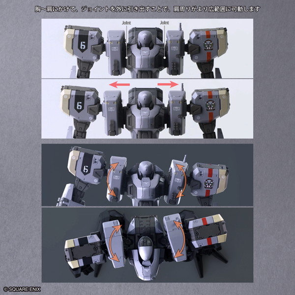 フロントミッション ストラクチャーアーツプラス 1/48 プラスチックモデルキットシリーズ ゼニスV 30周年記念版