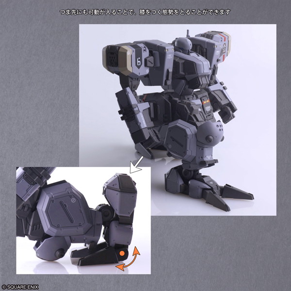 フロントミッション ストラクチャーアーツプラス 1/48 プラスチックモデルキットシリーズ ゼニスV 30周年記念版