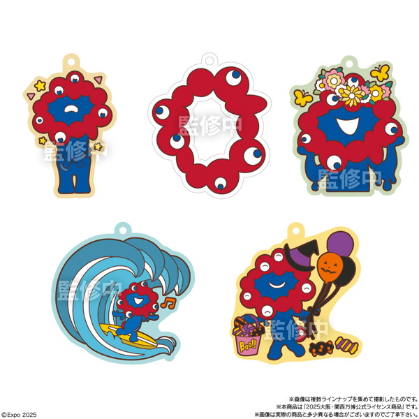 EXPO2025 ミャクミャク ぷっくりラバマスビスケット （全14種） 1BOX:12個入