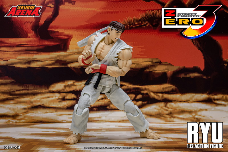 アクションフィギュア ストリートファイターZERO3 リュウ