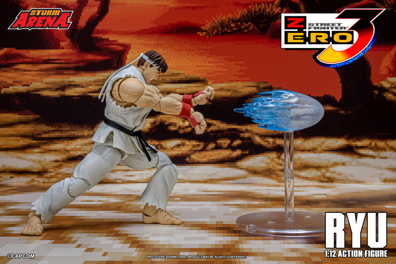 アクションフィギュア ストリートファイターZERO3 リュウ