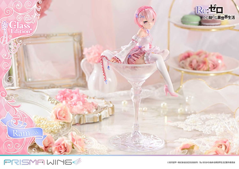 PRISMA WING Re:ゼロから始める異世界生活 ラム グラスエディション 1/7 スケール 完成品フィギュア