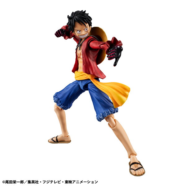 ヴァリアブルアクションヒーローズ ONE PIECE モンキー・D・ルフィ 武装色の覇気Ver.