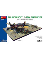MA48018 1/48 P-47Dサンダーボルト バブルトップ w/ベース＆アクセサリー ビッグセット
