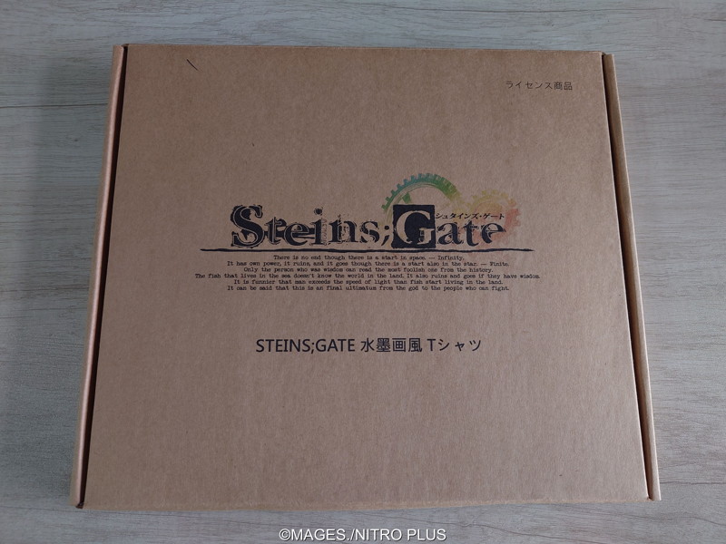 【サイズ S】STEINS；GATE 牧瀬紅莉栖 水墨画風 赤地カラーTシャツ