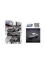 SKYLINE GT-R V8 DRIFT (HAKOSUKA) METALLIC SILVER