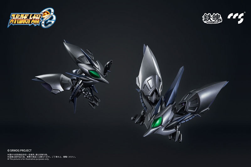 鉄魄（MORTAL MIND）シリーズ スーパーロボット大戦OG サイバスター（精霊憑依Ver.） 合金可動フィギュア