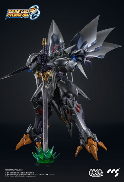 鉄魄（MORTAL MIND）シリーズ スーパーロボット大戦OG サイバスター（精霊憑依Ver.） 合金可動フィギュア