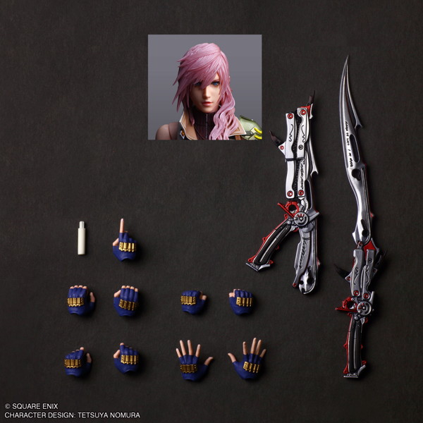 ファイナルファンタジーXIII PLAY ARTS真 ライトニング