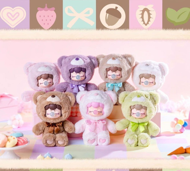 ナンシー カラフルチョコベア（1BOX=6個入）