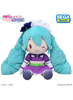 初音ミク×オシャレ魔女 ラブ and ベリー ふわぷち ぬいぐるみ キラリンパープル（LL）