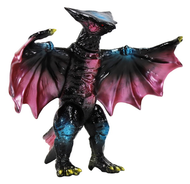 ミドルサイズシリーズ ガメラ【第4弾】ギャオス レトロブラック Ver.