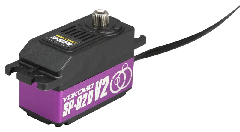 デジタル サーボ ロープロ（紫） RWD ドリフトサーボ V2