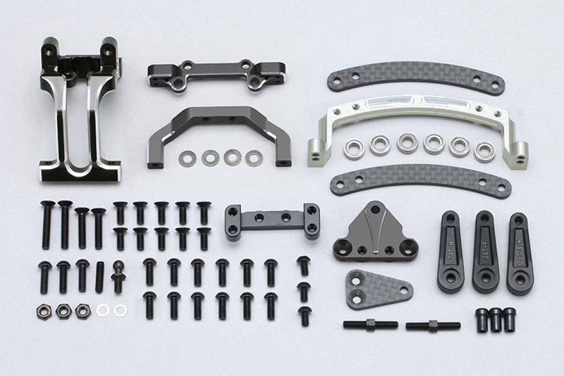 YD2E/S/Zシリーズ用 ラウンドリィ （黒） 軽量スライドラック/バルクヘッド V2