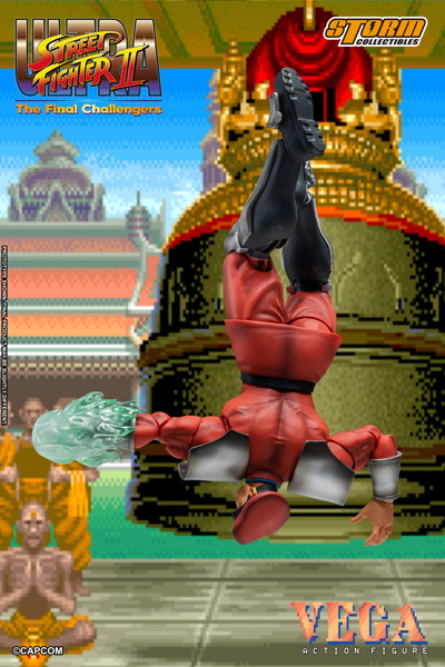 ウルトラストリートファイターII ザ・ファイナルチャレンジャーズ アクションフィギュア ベガ