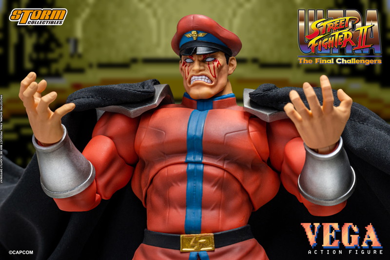 ウルトラストリートファイターII ザ・ファイナルチャレンジャーズ アクションフィギュア ベガ