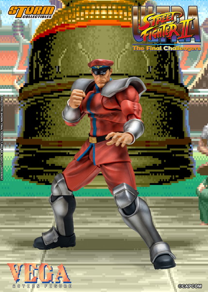 ウルトラストリートファイターII ザ・ファイナルチャレンジャーズ アクションフィギュア ベガ
