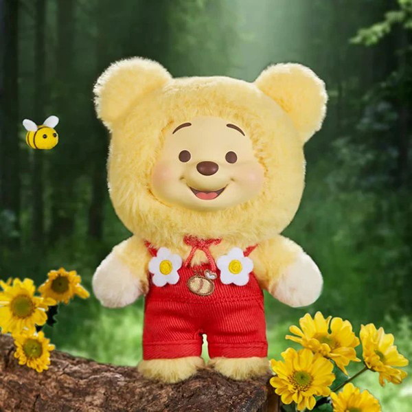ディズニー くまのプーさん キャンディベアシリーズ ソフビぬいぐるみ（1BOX=6個入）