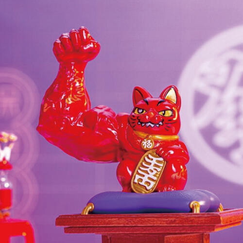 大力招き猫（1BOX=6個入）
