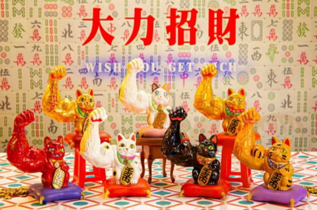 大力招き猫（1BOX=6個入）