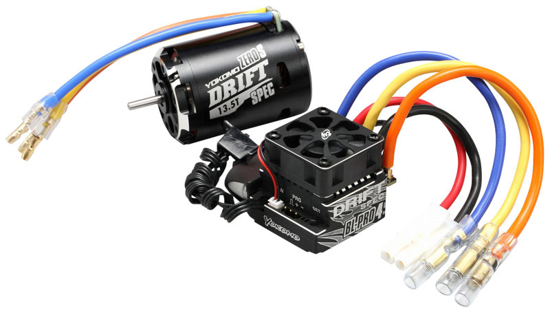 BL-PRO4D/S135D（ブラック） ヨコモブラシレスコンボPRO4 ドリフトスペック 25,845円
