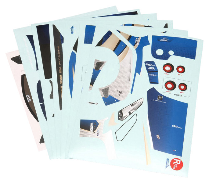 GReddy R35 Spec-D デカル シート（A-G 7枚組）