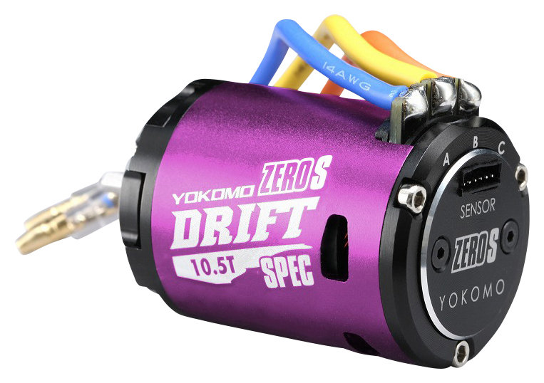 センサー付（パープル） ZERO Sブラシレスモーター10.5T