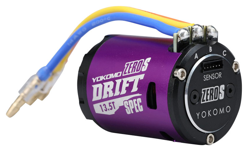センサー付（パープル） ZERO Sブラシレスモーター13.5T