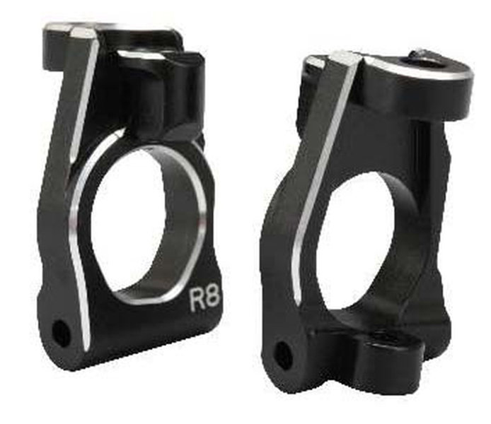 MO1.0/2.0用 8度 アルミ製 フロント ステアリングハブキャリア