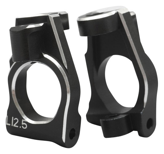 MO1.0/2.0用 12.5度 アルミ製 フロント ステアリングハブキャリア