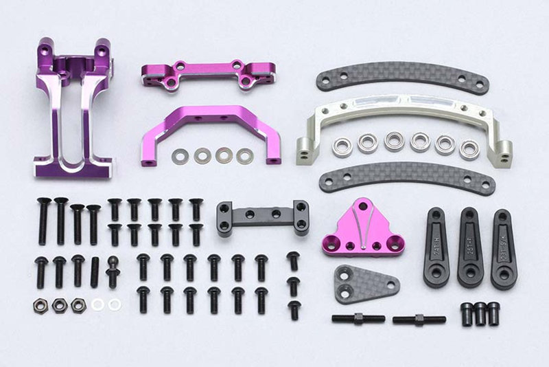 YD2E/S/Zシリーズ用 ラウンドリィ （紫） 軽量スライドラック/バルクヘッド V2