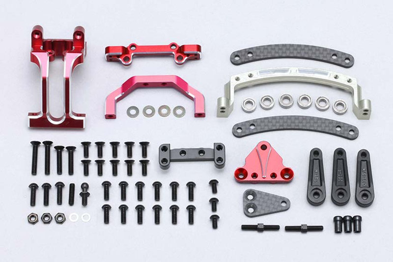 YD2E/S/Zシリーズ用 ラウンドリィ （赤） 軽量スライドラック/バルクヘッド V2